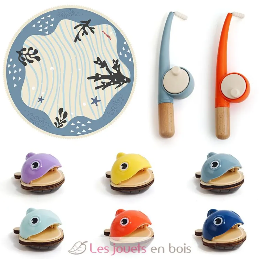Jeu magnétique Attrape les poissons - Topbright