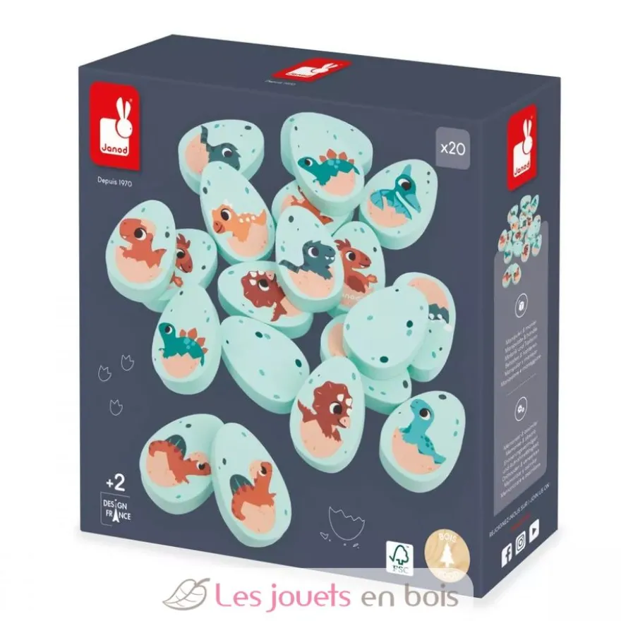 Jeu mémo Dino - Janod