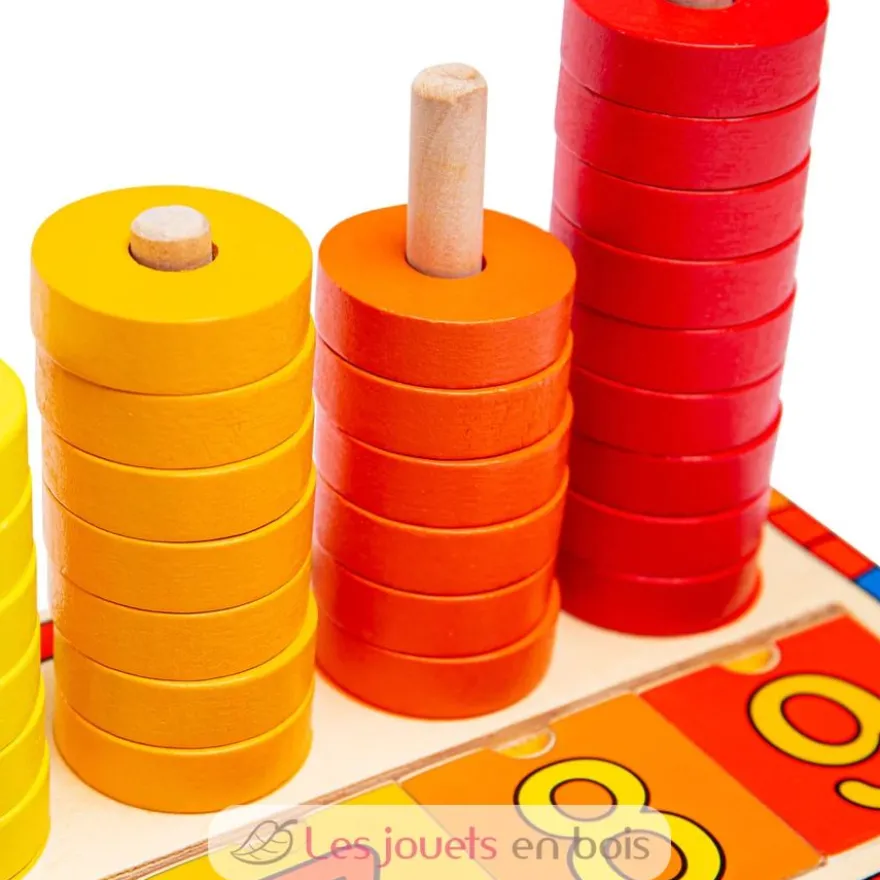 Jeu pour apprendre à compter - Bigjigs Toys