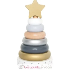 Jeu pyramide bois Silver - JaBaDaBaDo