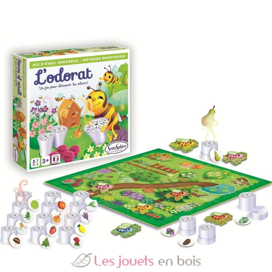 Jeu sensoriel - L'odorat - Sentosphère