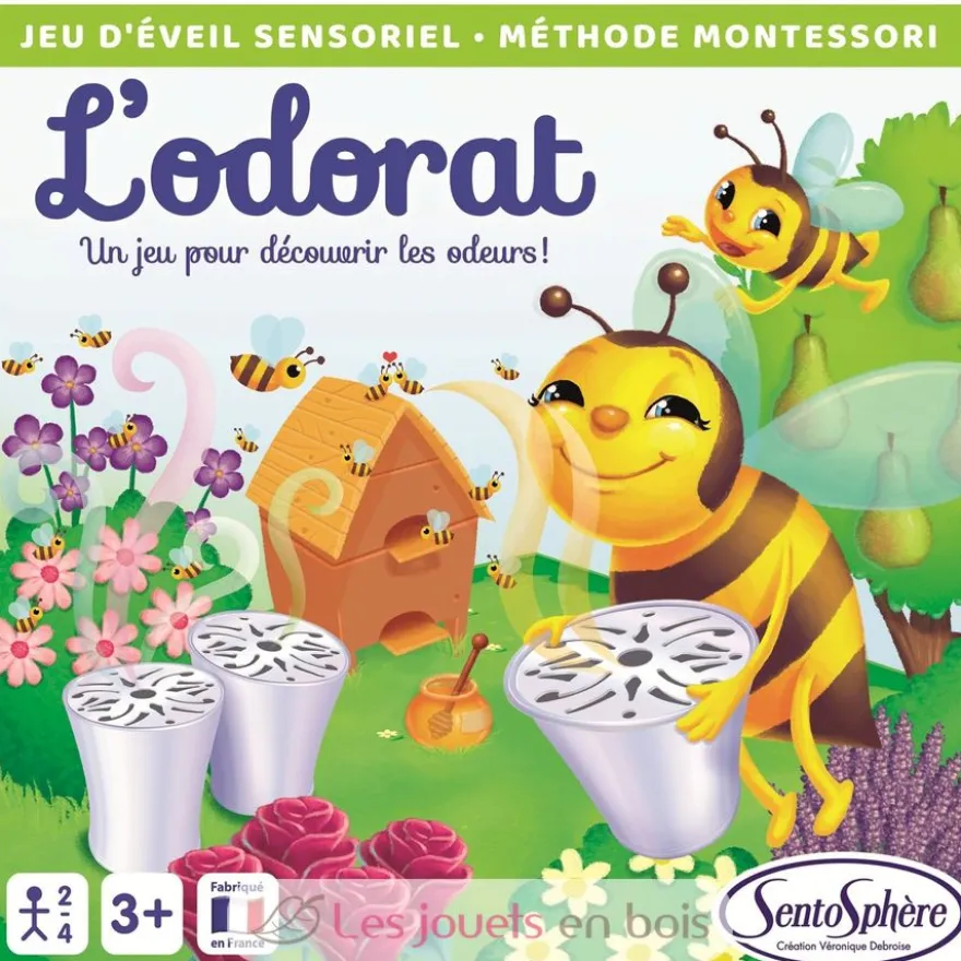 Jeu sensoriel - L'odorat - Sentosphère
