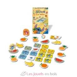 Jeu Stitch Fruit Mission - Jeu de mémoire - Dès 5 ans - Ravensburger
