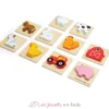 Jeu touche et trouve de la ferme en bois - Bigjigs Toys