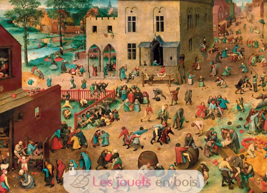 Jeux d'enfant de Bruegel - Puzzle Michèle Wilson