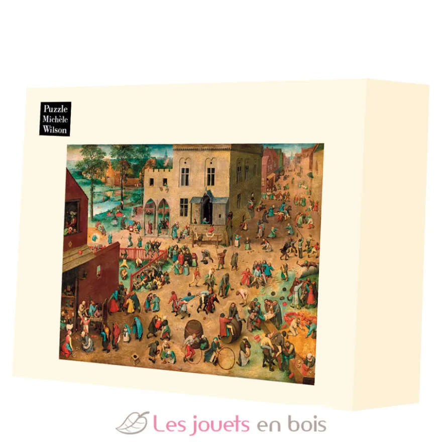 Jeux d'enfant de Bruegel - Puzzle Michèle Wilson