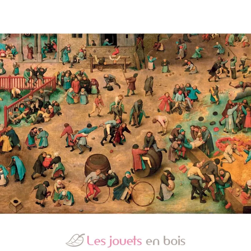 Jeux d'enfants de Bruegel - Puzzle Michèle Wilson