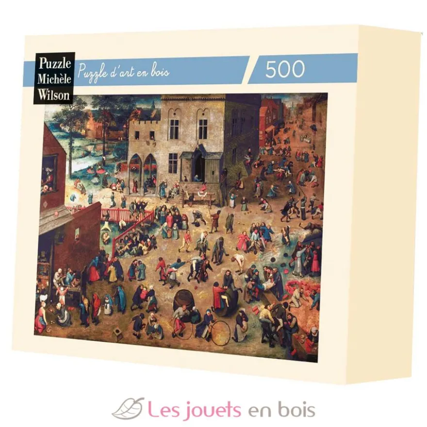 Jeux d'enfants de Bruegel - Puzzle Michèle Wilson