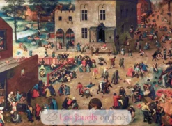 Jeux d'enfants de Bruegel - Puzzle Michèle Wilson