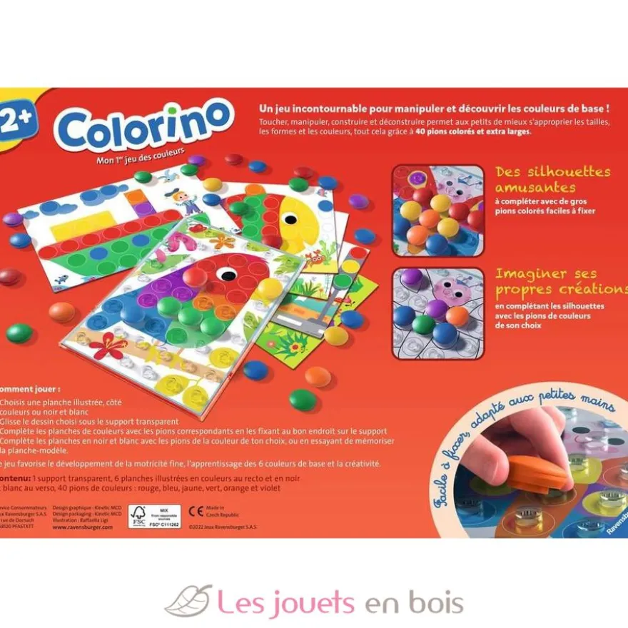 Jeux éducatif Colorino - Ravensburger