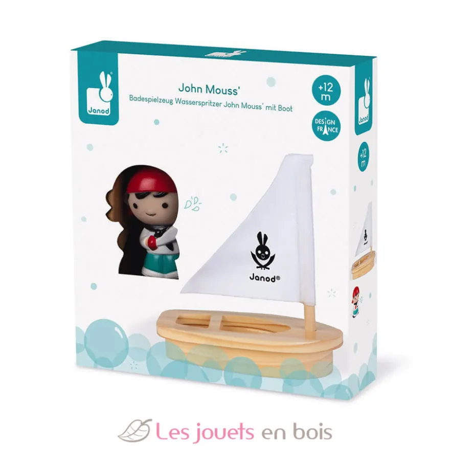 John Mouss' et son navire - Janod