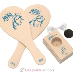 Jokari bois massif en sac coton - Vilac
