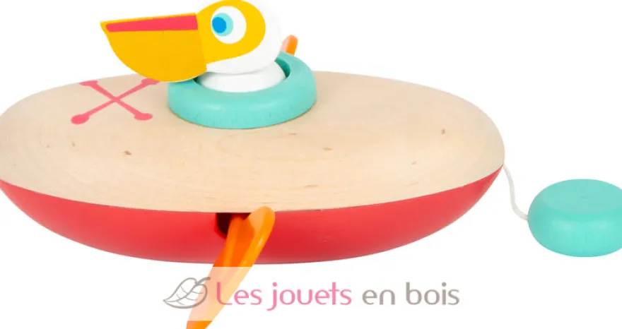 Jouet aquatique Canoë Pélican - Small Foot company