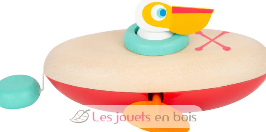 Jouet aquatique Canoë Pélican - Small Foot company