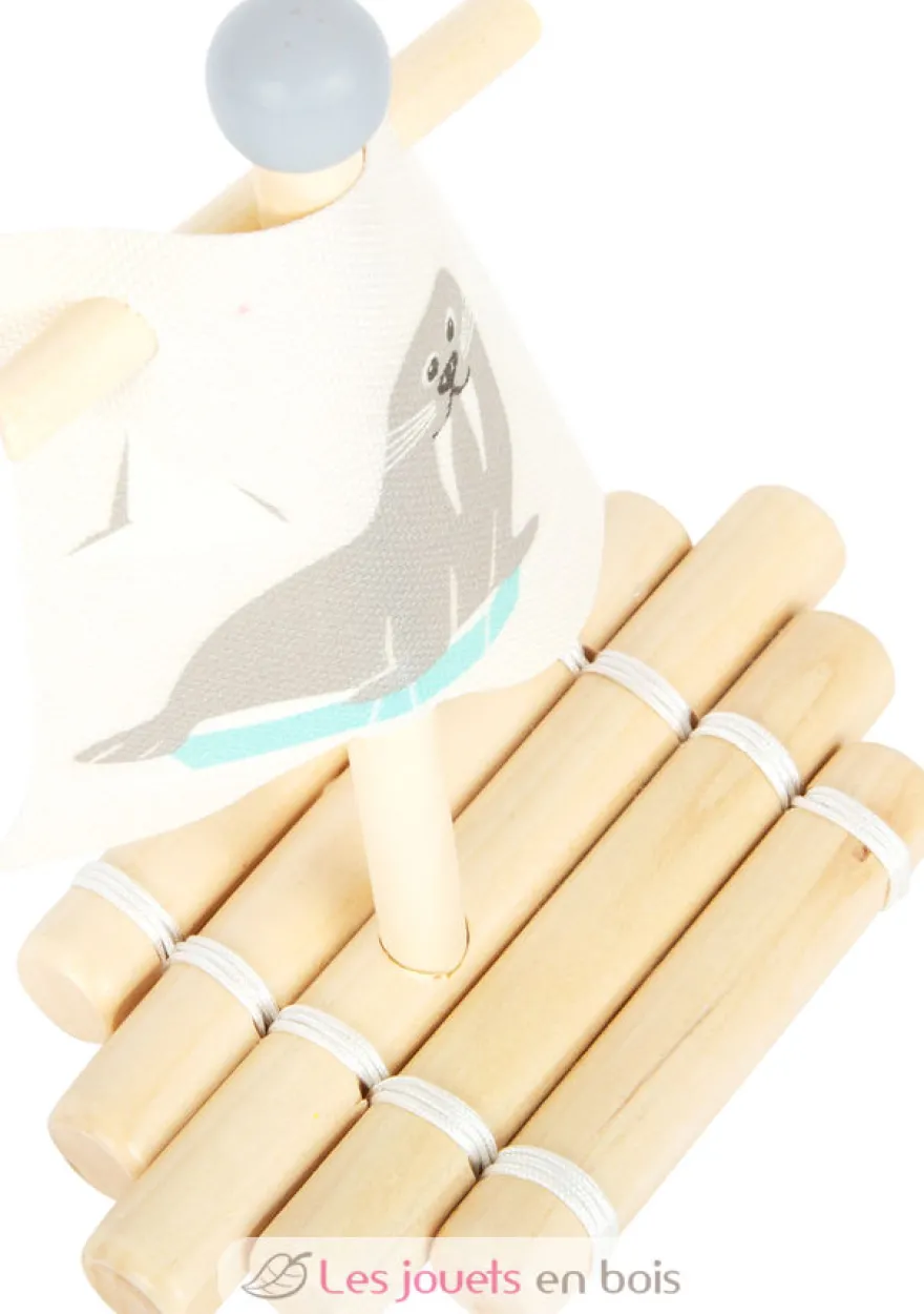 Jouet aquatique Radeau avec morse - Small Foot company
