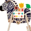 Jouet d'activité en bois Zèbre Safari - Manhattan Toy