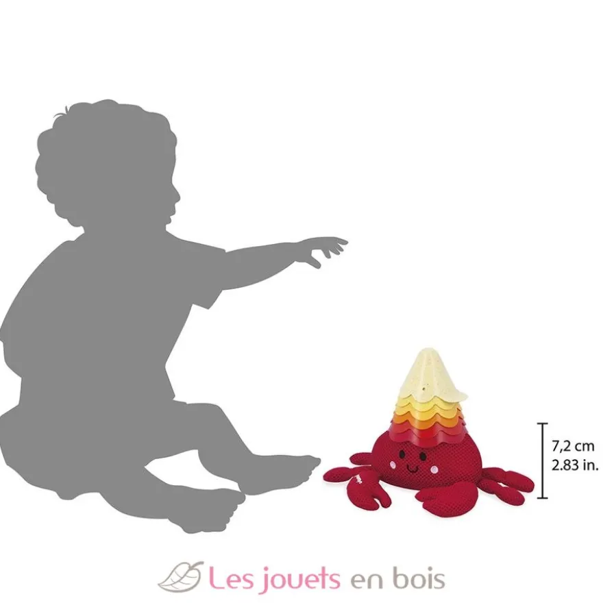 Jouet de bain Bernard et sa coquille - Janod