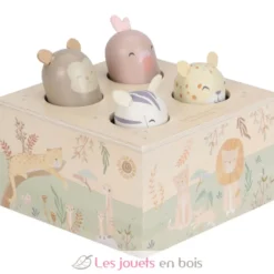 Jouet pop-up en bois Safari Friends - Little Dutch