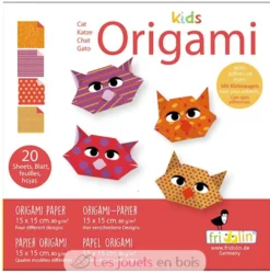 Kids Origami - Chat - Fridolin