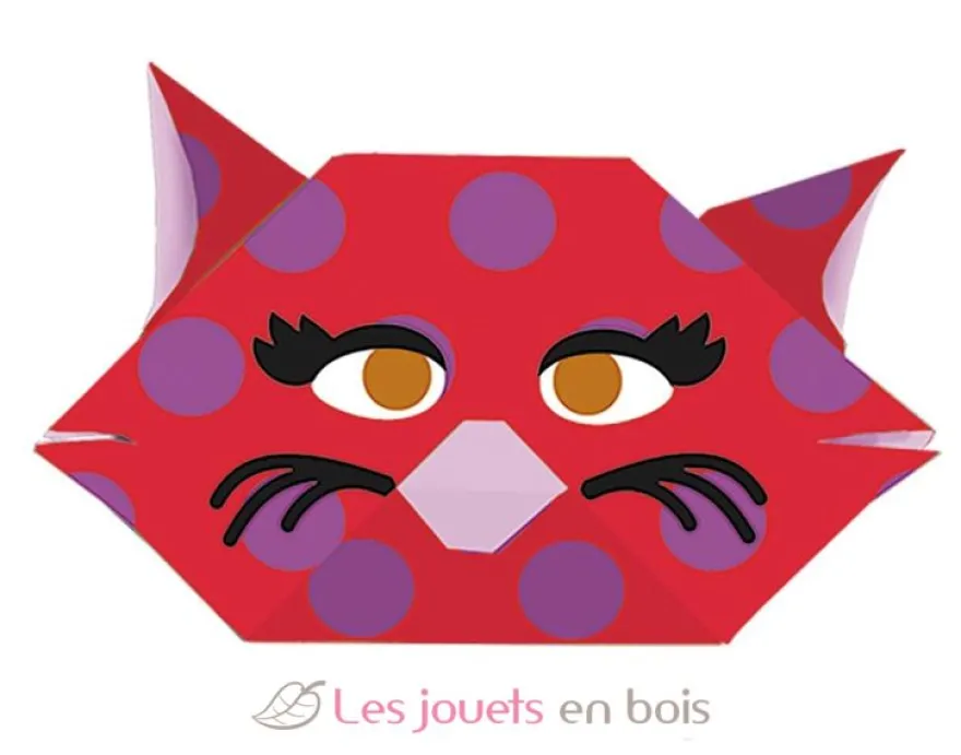 Kids Origami - Chat - Fridolin