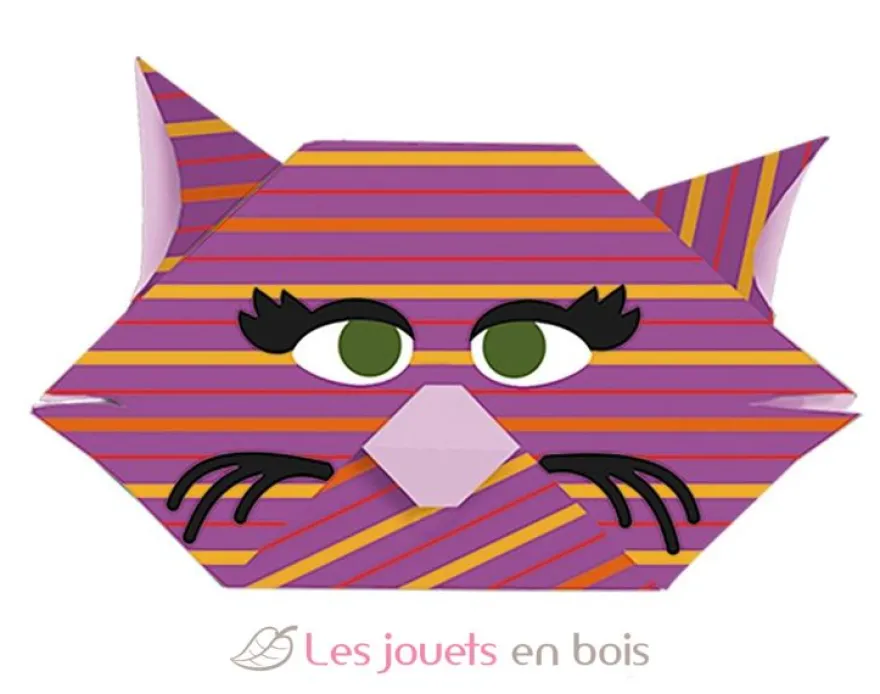 Kids Origami - Chat - Fridolin