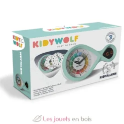 Kidyalarm Réveil éducatif vert - Kidywolf
