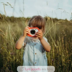 Kidycam Appareil photo et vidéo étanche rouge - Kidywolf
