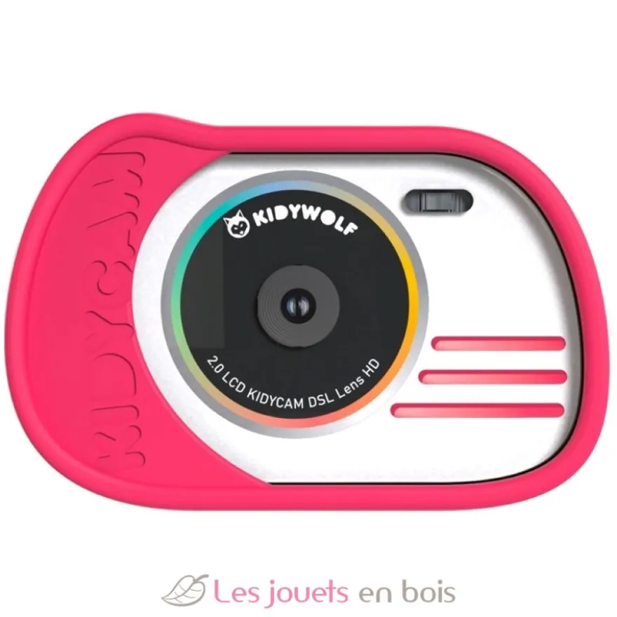 Kidycam Appareil photo et vidéo étanche rose - Kidywolf