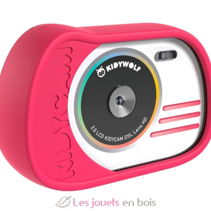 Kidycam Appareil photo et vidéo étanche rose - Kidywolf