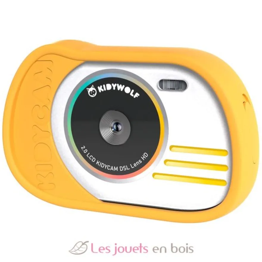 Kidycam Appareil photo et vidéo étanche orange - Kidywolf