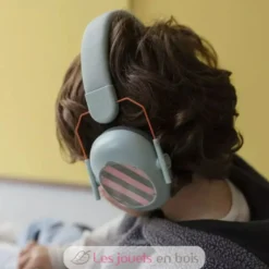 Kidynoise Casque anti-bruit enfant bleu - Kidywolf