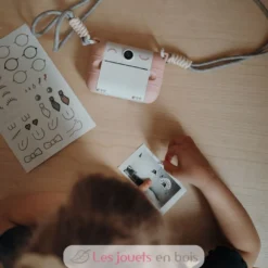 Kidyprint Appareil photo instantané avec impression thermique rose - Kidywolf