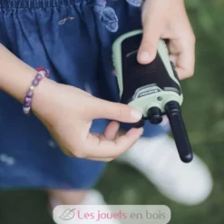 Kidytalk Paire de Talkie Walkie vert orange - Kidywolf