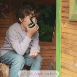 Kidytalk Paire de Talkie Walkie vert orange - Kidywolf