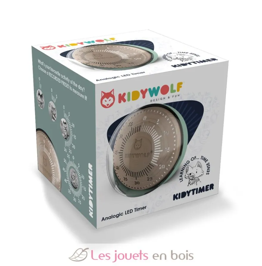 Kidytimer Timer éducatif vert - Kidywolf