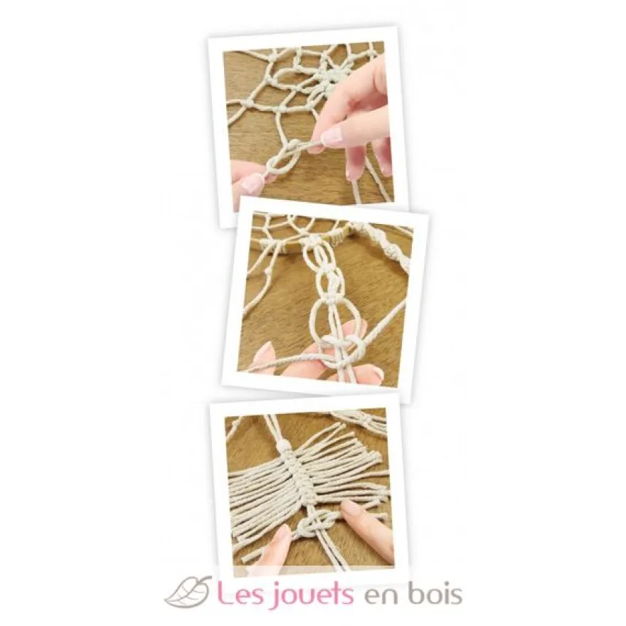 Kit Créatif - Attrape-rêves Macramé - Buki France