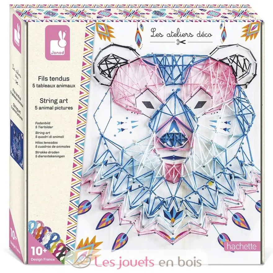 Kit Créatif Fils Tendus Animaux - Janod