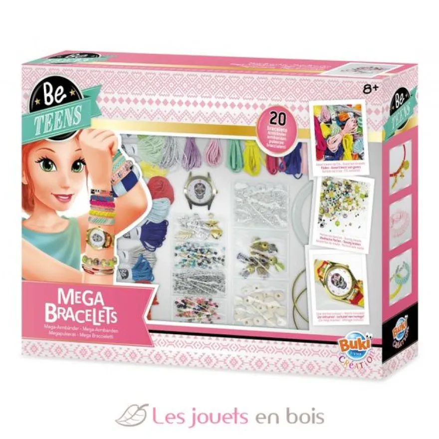 Kit Créatif - Méga Bracelets - Buki France
