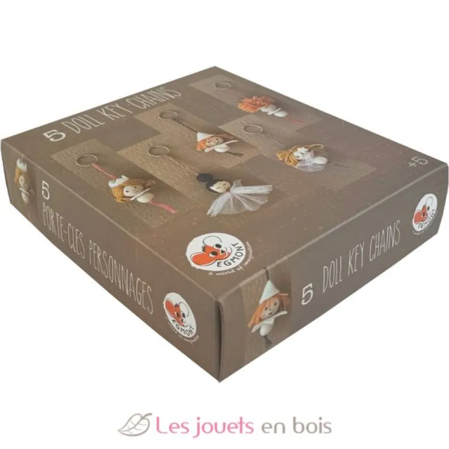 Kit Créatif - Porte-clés poupées - Egmont Toys
