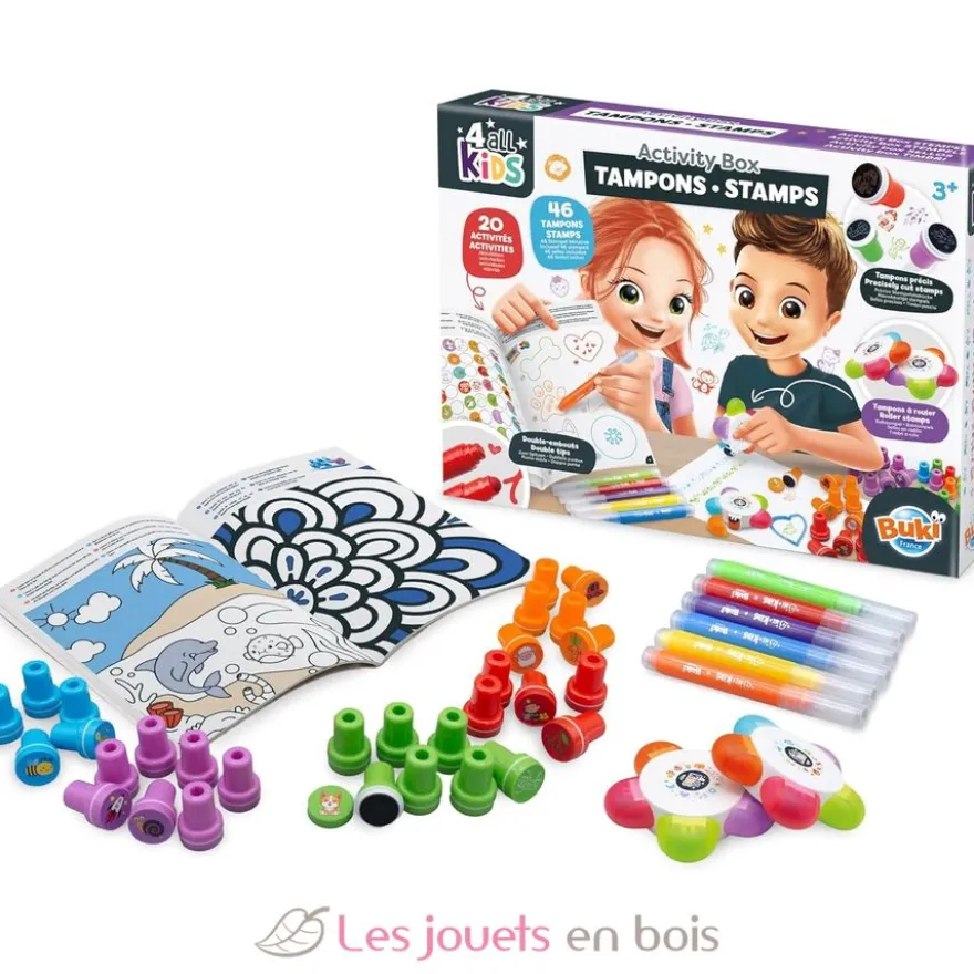 Kit d'activité créative Tampons - Buki France