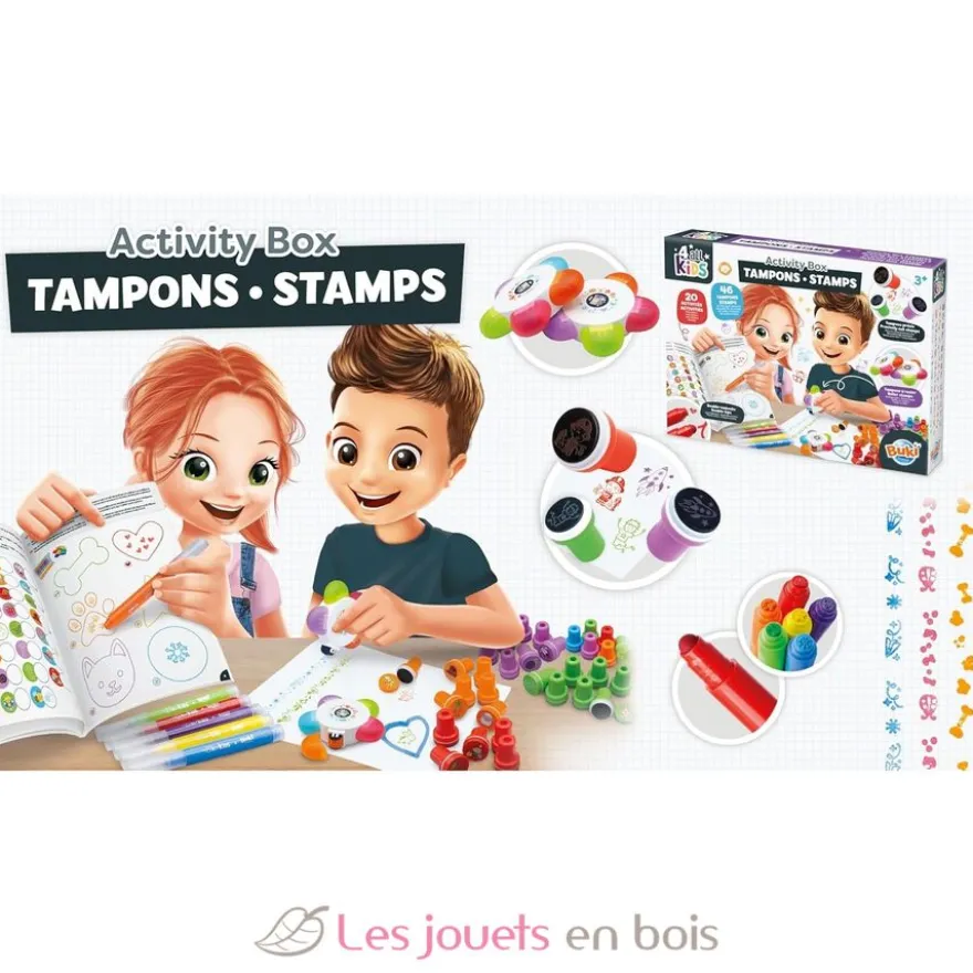 Kit d'activité créative Tampons - Buki France