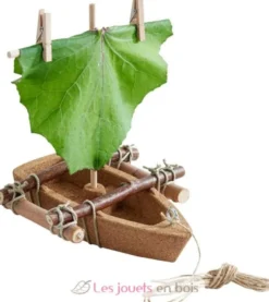 Kit d'assemblage - Bateau en liège - Haba