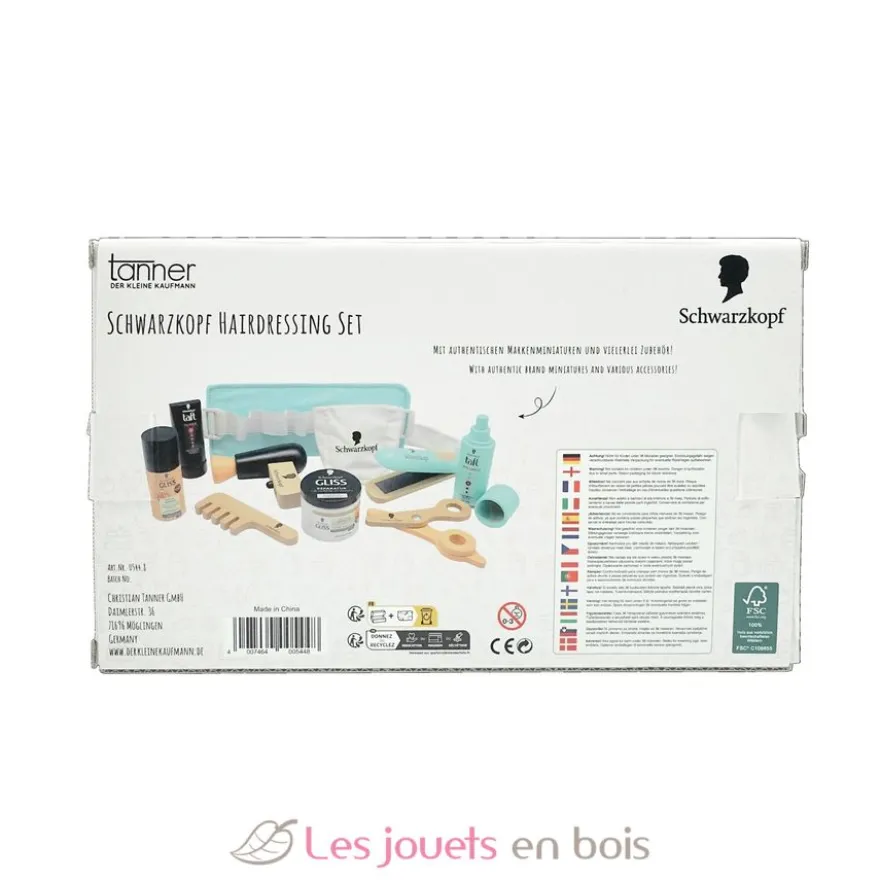 Kit de coiffure Schwarzkopf - Bois - Tanner