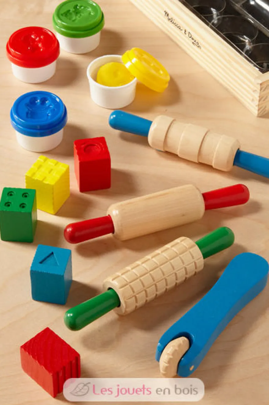 Kit de pâte à modeler en bois - Melissa & Doug