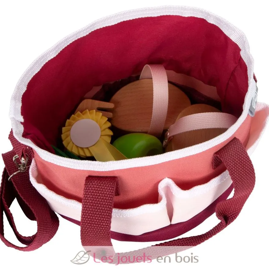 Kit de soins pour chevaux avec sac rouge - Small foot