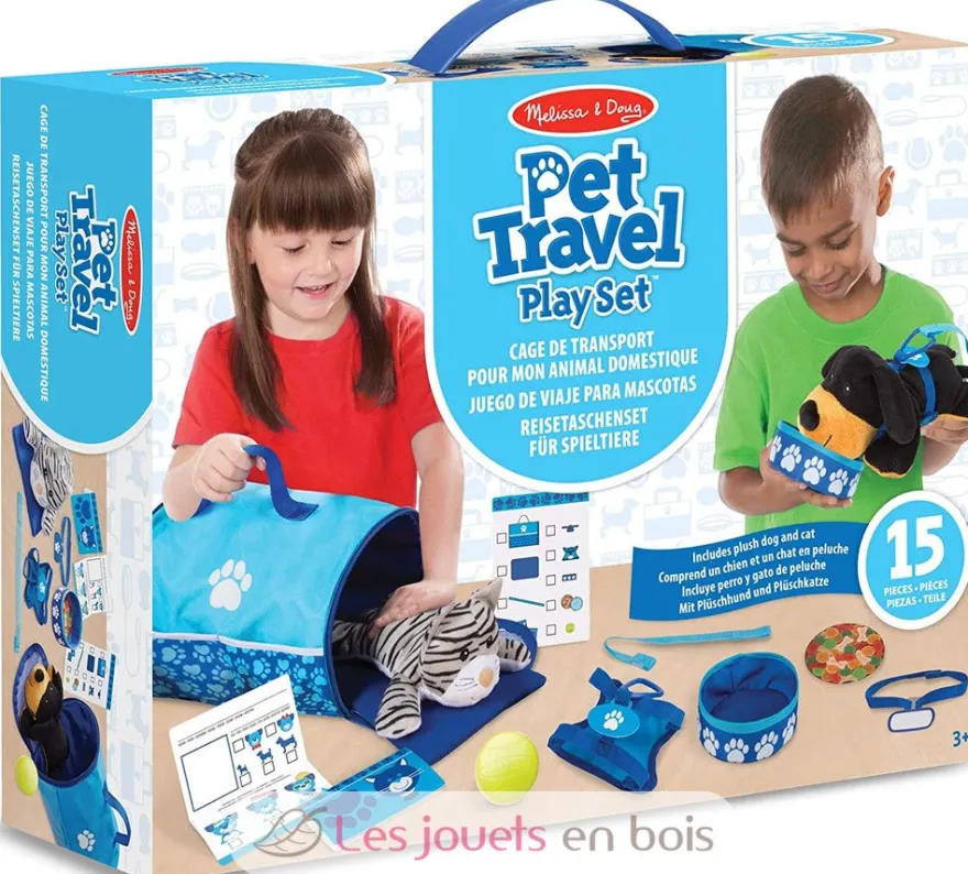 Kit de voyage animal domestique - Melissa & Doug
