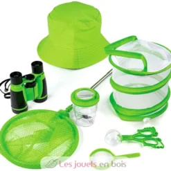 Kit d'explorateur vert pour enfant - Bigjigs Toys