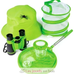 Kit d'explorateur vert pour enfant - Bigjigs Toys