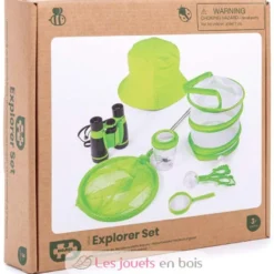 Kit d'explorateur vert pour enfant - Bigjigs Toys