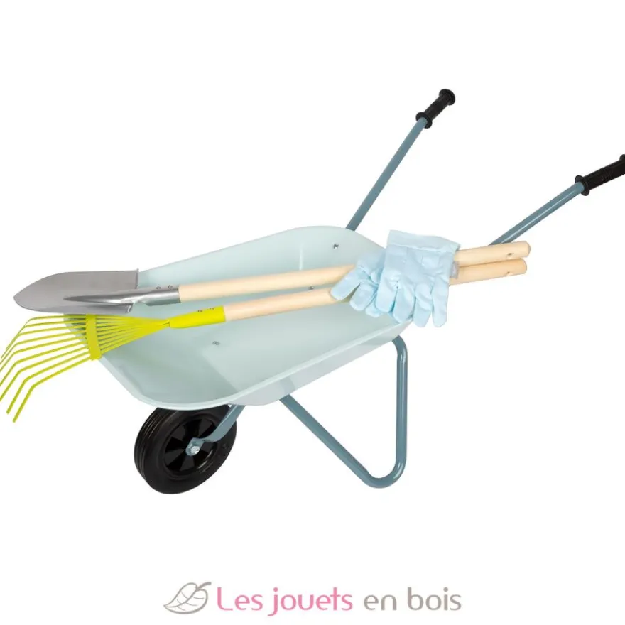 Kit d'outils de jardinage avec brouette - Small Foot company